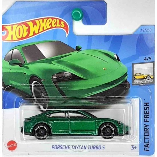 Hot Wheels Porsche Taycan Turbo S ( Yeşil )