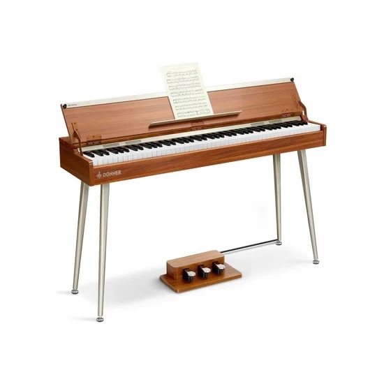 Donner Ddp-80 Plus Dijital Piyano (Wooden Style)