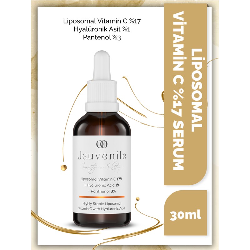 Jeuvenile Aydınlatıcı ve Leke Karşıtı C Vitamini Yüz Serumu 30 ml