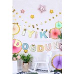Le Mabelle Çok Renkli  Pastel  İyi Ki Doğdun Banner