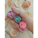 Hb Tasarım Glitter Simli Far Jel Yüz ve Vücut Simi 3lü Set