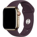 E2M Classic Apple Watch Silikon Kordon 42-44-45-49mm Bordo
