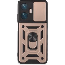 Ceponi Realme C55 Kılıf Pars Lens Yüzüklü Silikon