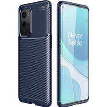 Ceponi One Plus 9 Pro Kılıf Focus Karbon Silikon