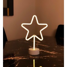 Piraye Gift Yıldız Neon Gece Lambası