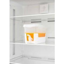 Şener Collection Çok Fonksiyonlu Ayaklı Sebil 4l - Kokteyl Meşrubat Çeşmesi - Dolap Içi Sebil