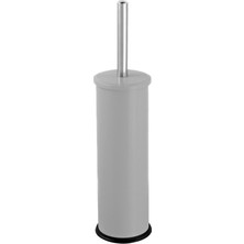 Depposite Dekoratif Klozet Fırça Seti Gri 36 Cm
