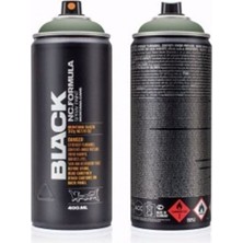 Montana Black Seri 400 ml Sprey Boya BLK6530 Storm