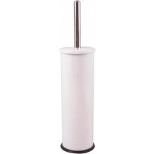 Depposite Dekoratif Klozet Fırça Seti Beyaz 36 Cm