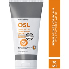 Osl Ultra Fluid Spf 50 Light Color 50 ml