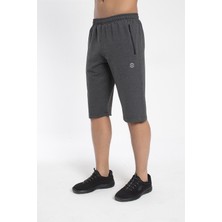 Crozwise Pamuklu Yazlık Erkek Günlük Siyah Kapri - 8037