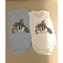 Pirinç Bebe Tom&jerry Ikili Body