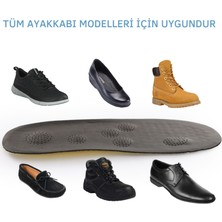 Mag Shoes Masaj Etkili Deri Tabanlık. Yumuşak Ortopedik Ayakkabı Tabanlığı