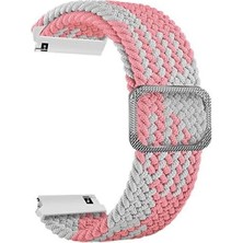 Basias Huawei Watch 4 / Watch 4 Pro Uyumlu Loop Dokuma Ayarlanır Tokalı (22MM)