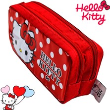 Piona Hello Kitty Lisanslı 2 Bölmeli Kalemlik ( KOD:2233)