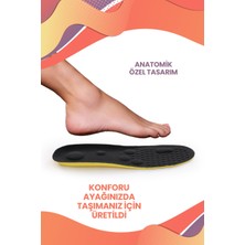 Mag Shoes Masaj Etkili Tabanlık. Kumaş Tasarımlı Yumuşak ve Ortopedik Ayakkabı Tabanlığı