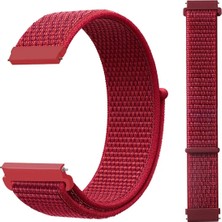 Basias Huawei Watch 4 / Watch 4 Pro Uyumlu Hasır Kumaş Kordon (22MM)