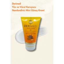 Derimed Uva & Uvb Korumalı SPF50+ Aloe Vera Içerikli Yüz/vücut Travel Çanta Boy Güneş Kremi