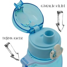 Bottle Boss Bottleboss Classical Kilitli Taşıma Askılı Çocuk Matarası 400 ml