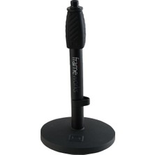 Gator GFW-MIC-0601 | Desktop Mic Stand With Round Base And Twist Clutch