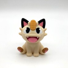 Neptune3D #0052 Chibi Meowth Pokemon Figürü