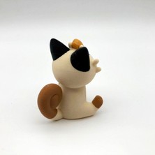 Neptune3D #0052 Chibi Meowth Pokemon Figürü