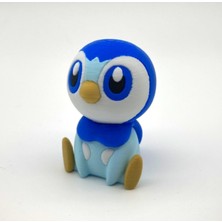 Neptune3D #0393 Chibi Piplup Pokemon Figürü