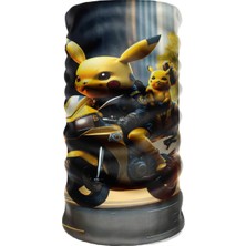 Bebo Store Extreme Spor Motor ve Bisiklet Kullananlara Özel Desenli Buff Boyunluk Bandana Balaklava