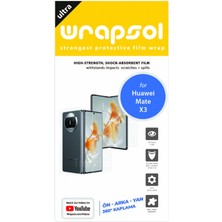 Wrapsol Huawei Mate X3 Full Body Koruyucu Poliüretan Film