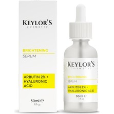 Leke Karşıtı Arbutin Cilt Bakım Serumu (Arbutin %2 + Hyaluronic Acid) 30 ml