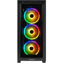 Gamdıas Talos M1 Elite, Fsp 1600W Power Supply, Tempered Glass, Argb, Atx, Professional Gamıng Kasa