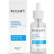 Keylor's Yoğun Nemlendirme ve Dolgunlaştırıcı Etkili Yenileyici Cilt Bakım Serumu ( Hyaluronic Acid %2 + B5)