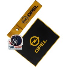 Tusba Market Opel Torpido Üstü Kaydırmaz Ped / Opel Çıt Çıtlı Tampon Dili Çeki Ipi / Opel Tampon Sticker & Arma