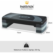 Hattrick P780 3 Kademeli Step Tahtası