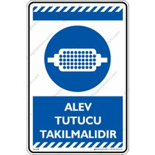 İsg Tabelam 25x35cm/kompozit/Alev Tutucu Takılmalıdır