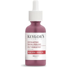 Aha & Bha Canlandırıcı & Cilt Tonu Eşitleyici Kırmızı Peeling Cilt Serumu (Aha 10% + Bha 2%) 30 ml