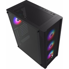 Vento VG20A 650W 80PLUS Tempered Glass USB 3.0 Mesh Rgb Atx Mid Tower Kasa