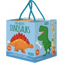 Sassı Eğitici Bloklar - Dinozor