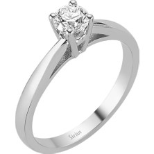 Sirius Pırlanta G Renk 0,41 Karat Pırlanta Tektaş Yüzük 0423R0044