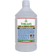 Terlans Inşaat Sonrası Çimento Artığı Temizleyici Harç ve Kireç Sökücü 1000 ml