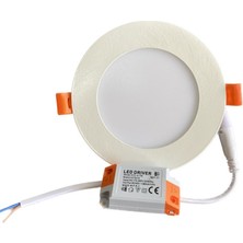Jupiter LD471 Slim Yuvarlak LED Panel 6W (4000K) 5 Adet
