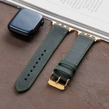 Vagave Apple Watch 42MM 44MM 45MM 49MM 3 / 4 / 5 / 6 / Se / 7 / 8 / Ultra Deri Kordon Deri Kayış