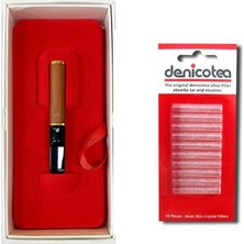 Bek Tobacco Denicotea Nice 25101 Karbon Filtreli 9mm Lüks Sig.ağızlığı Maun