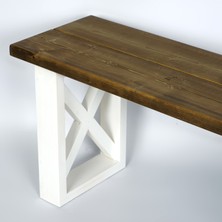 Woodensa Ahşap Bank Mutfak Bankı Ahşap Bench Sandalye