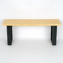 Woodensa Bank Ahşap Bench Sandalye Mutfak Bank