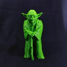 KA-RA 3D Master Yoda Figür 10CM Plastik