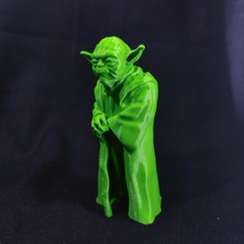 KA-RA 3D Master Yoda Figür 10CM Plastik