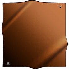 Vissona %100 Twill İpek Degrade Desenli Lacivert Renkli 90x90 Eşarp Dikim Şekli : El Dikişi