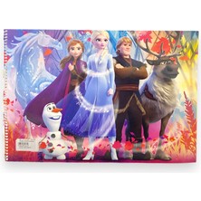 Elif İş Eğitimi Frozen 25X35 Karakterli Resim Defteri 15 Ypr.