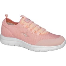 Best Of 044 Kadın Pudra-Beyaz Günlük Spor Ayakkabı